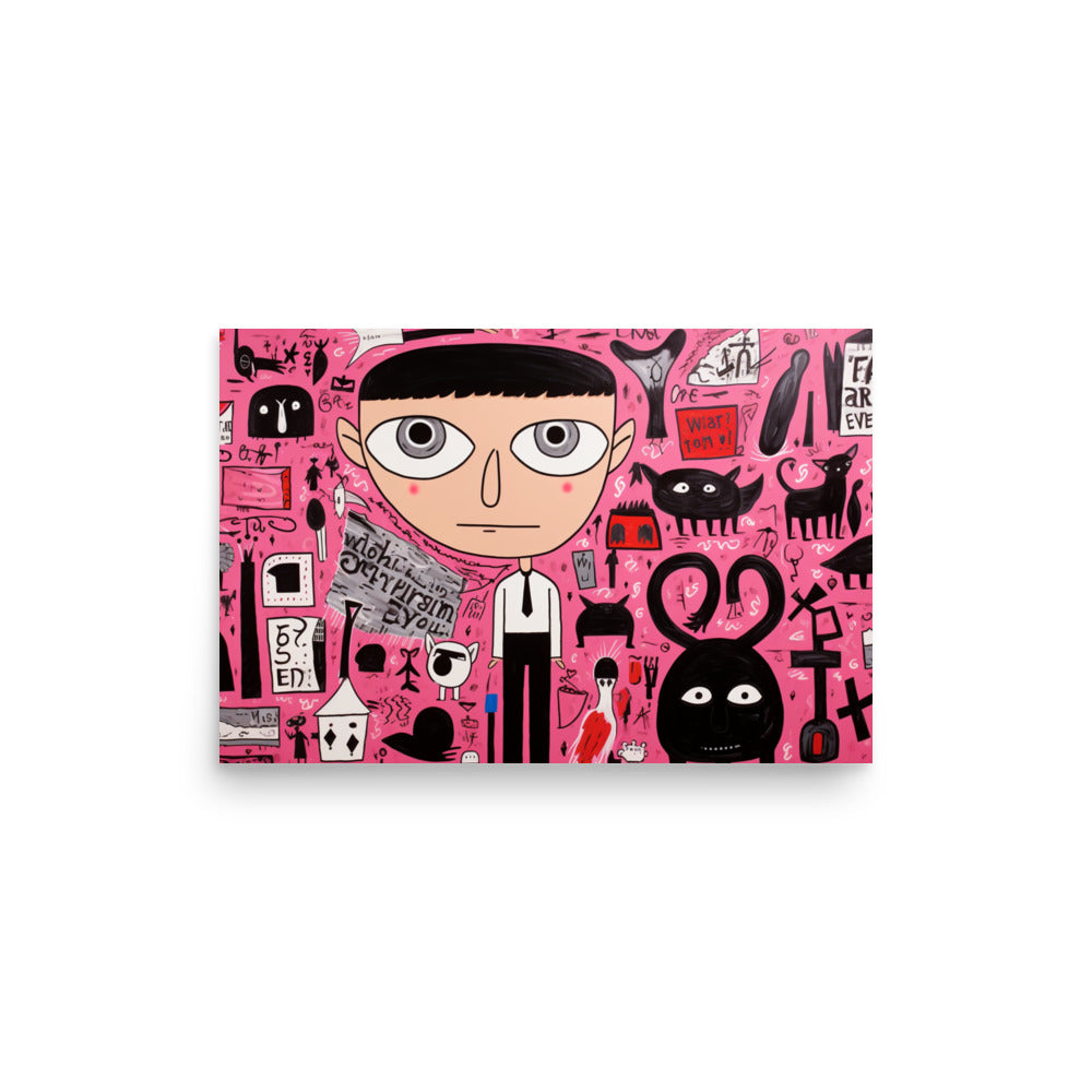 SkandiShop Chaos Poster